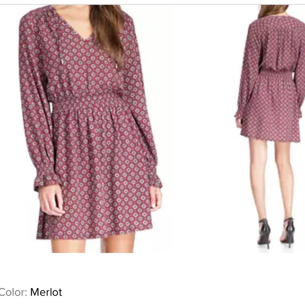 👗 Michael Kors Peasant Mini Dress